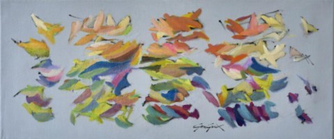 "L'automne-4", 2025 (sans cadre)